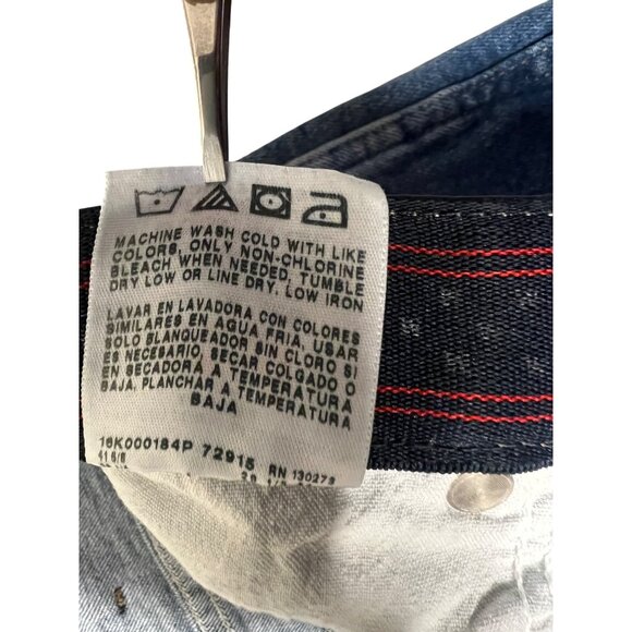 Wrangler Men's Regular Fit Comfort Fit Jeans 38x29 Blue Denim Cotton - Picture 13 of 13